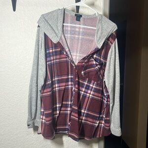 Super soft hoodie flannel size 2X